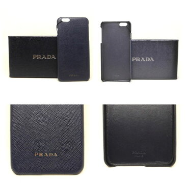 【送料無料・早い者勝ち！】PRADA（プラダ） サフィアーノ スマホケース for iPHONE6 PLUS/6S PLUS 2ZH007 BALTICO 新品・本物保証　無料ギフトラッピング対応可！