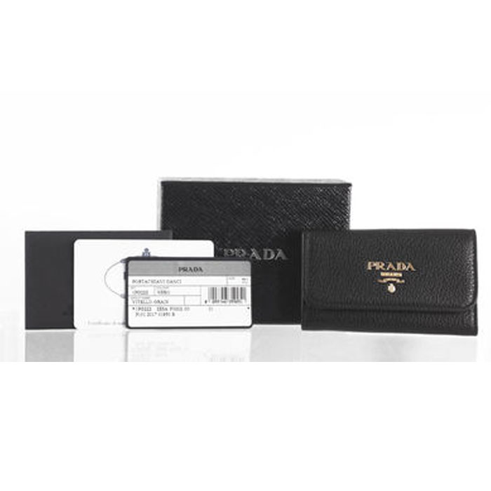 PRADA プラダ 6連キーケース 1PG222 Nero 新品