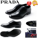 【送料無料！早い者勝ち！】PRADA（プラダ）ビジネスシューズ 6　25cm ブラック 新品・本物保証　ギフト　プレゼント　無料ギフトラッピング対応可！