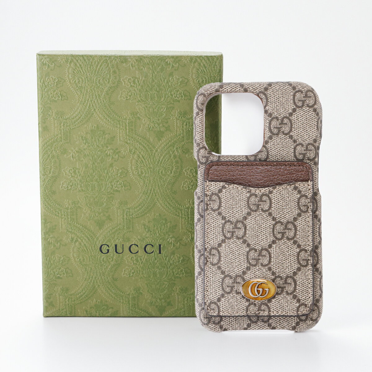 【ポイント5倍・クーポン対象】 GUCCI グッチ スマホケース カード収納付き iPhone...