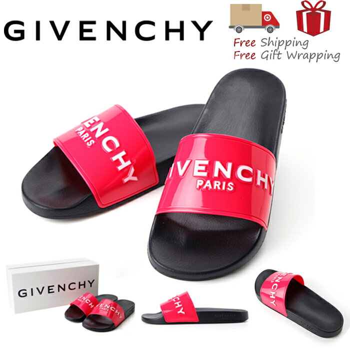 商品情報製品名GIVENCHY サンダル商品説明GIVENCHYのレディースサンダルのご紹介です。GIVENCHYのロゴがワンポイントになり可愛くお洒落なサンダルです。【素材・特徴】表地：ゴム裏地：ゴムカラーNEON PINKサイズ35(22cm相当) 40(27cm相当) 41(28cm相当) 付属品・正規箱、保存袋　　※お箱については、輸入時に凹みや傷がある場合がございます。注意お使いのモニターの発色具合によって、実際のものと色が異なる場合がございます。返品お客様都合の返品はお断りしておりますのでご了承下さい。但し、正規保証については、もちろん対応させていただきます。ギフト対応プレゼントとしてお使いの際は、リボンラッピングも対応しておりますので、是非ご活用くださいませ。ページ内選択肢よりギフト対応【必要】をご選択ください。GIVENCHY フラットサンダル ピンク 新品・本物保証 無料 ギフトラッピング 税込 送料無料 GIVENCHY（ジバンシィ）の人気商品！ GIVENCHYのレディースサンダルのご紹介です。GIVENCHYのロゴがワンポイントになり可愛くお洒落なサンダルです。【素材・特徴】表地：ゴム裏地：ゴム尚、当商品はアウトレット店舗での現品買い付けのため、サンダル表面への微細な傷、もしくは化粧箱へのダメージがある場合が御座います。ご理解お願いします。その分しっかりお価格に反映させて頂き販売させて頂きます。【カラー】NEON PINK【素材】表地：ゴム　裏地：ゴム【サイズ】35(22cm相当) 40(27cm相当) 41(28cm相当) 【付属品】　・正規化粧箱、保存袋　　※お箱については、輸入時に凹みや傷がある場合がございます。 2