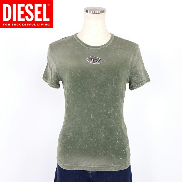 diesel レディース　ダメージTシャツ DIESEL ディーゼル レディース Tシャツ・カットソー サイズ：S（T
