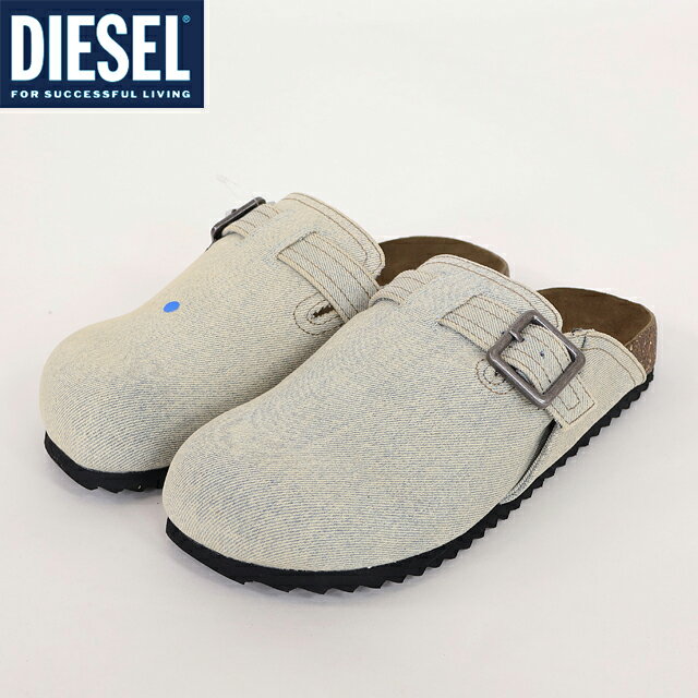 ディーゼル（DIESEL）メンズ 訳あり スリッポン ブルー系 S-WOODSTOCKML デニムスリッポン （サイズ/42）*am2008