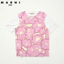 マルニ（MARNI）キッズ 訳あり Tシャツ ピンク系 　ラメ使い （サイズ/4Y/6Y/10Y/12Y）*cd0022