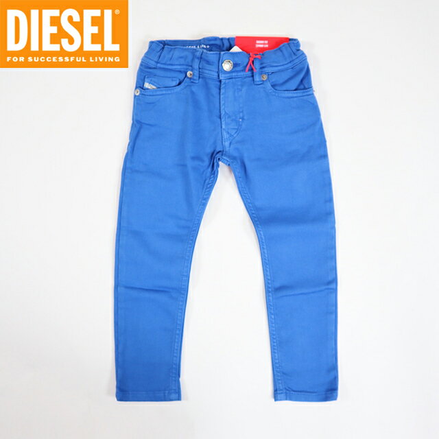 ディーゼル ジョグジーンズ（DIESEL BABY JOGG JEANS）ベビー 訳あり パンツ ブルー系 　スキニー 修理必要品 （サイズ/24-）*ck0047