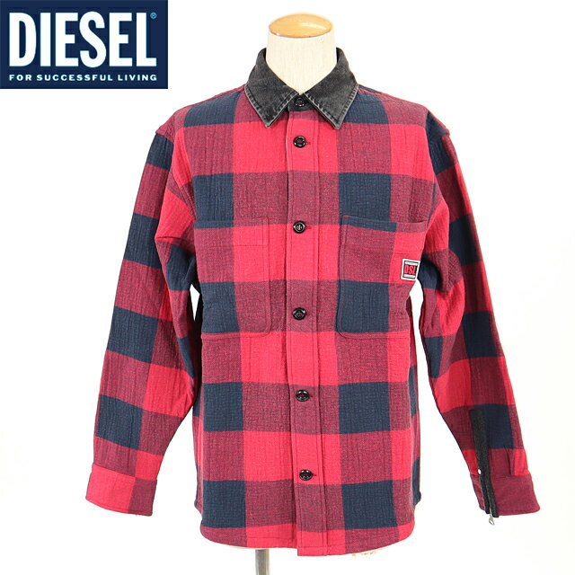 樂天商城 - ディーゼル（DIESEL）メンズ 訳あり Tシャツ 半袖 ホワイト系 T-ADJUST-SLITS-R17 ロゴ刺繍ポイント半袖Tシャツ （サイズ/L/XL）*cm0012