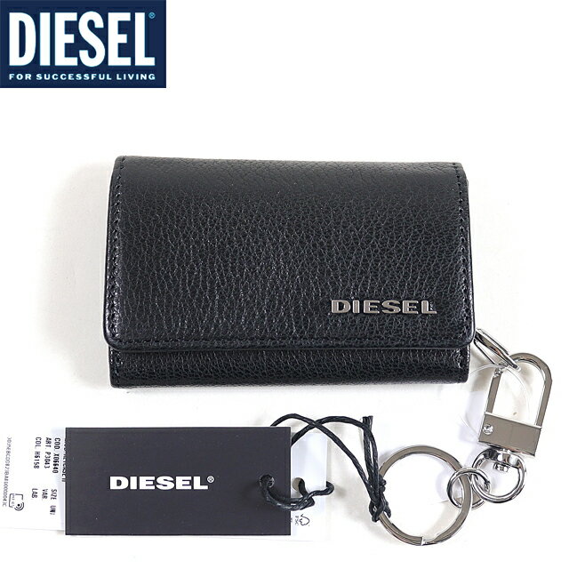 ディーゼル ディーゼル（DIESEL）メンズ 訳あり キーケース ブラック系 　レザー使い （サイズ/UNI）*cm3082