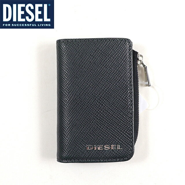 ディーゼル ディーゼル（DIESEL）メンズ 訳あり キーケース ブラック系 　レザー使い コインケース付き （サイズ/UNI）*cm3234