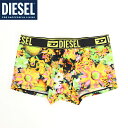 ディーゼル(DIESEL)レディース 訳あり ボクサーパンツ インナー・下着 マルチカラー系 ロゴリブ切替花柄 (サイズ/M)*dm3019