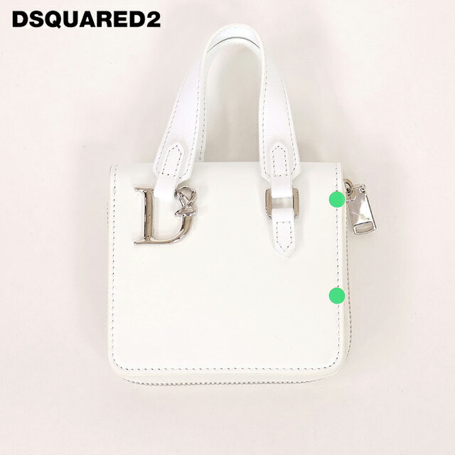 樂天商城 - ディースクエアード（DSQUARED2）レディース 財布 ホワイト系 2WAYレザーウオレットバック イタリア製 （サイズ/UNI）*ds1100