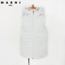 マルニ(MARNI KID)キッズ 訳あり ベスト ホワイト系 フード付き中綿入りベスト (サイズ/6Y)*ed0003