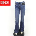 ディーゼル(DIESEL)レディース 訳あり ブーツカットジーンズ ネイビー系 D-ESCRIPTION BOOTCUT LEG (サイズ/24/25)*el...