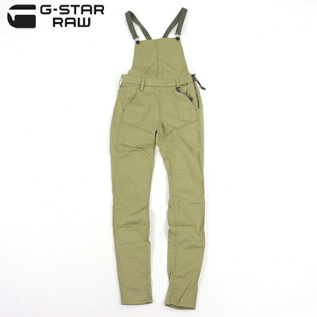 樂天商城 - ジースターロゥ（G-STAR RAW）レディース パンツ カーキ系 WORKER RADAR DUNGAREE サロペット （サイズ/24/25/26）*gs0004
