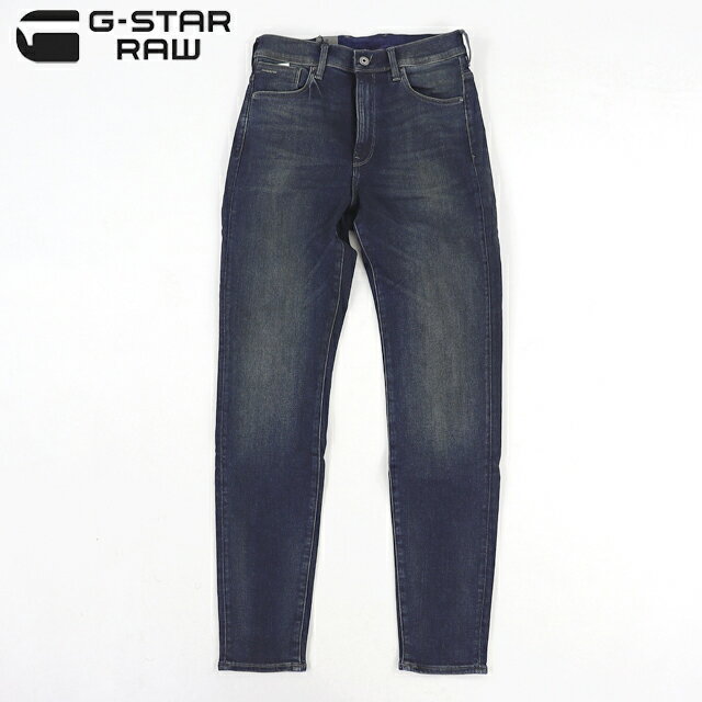 樂天商城 - ジースターロゥ（G-STAR RAW）レディース スキニージーンズ ネイビー系 KAFEY ULTRA HIGH SKINNY WMN （サイズ/W28L28/W28L30）*gs0019