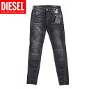 ディーゼル（DIESEL）レディース 訳あり ロングパンツ ブラック系 　D-JEVEL （サイズ/23/24/25/26/27）*hl1014