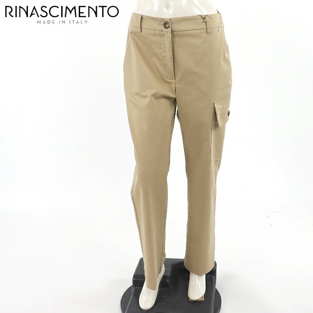 樂天商城 - リナシメント（RINASCIMENTO）レディース ロングパンツ ブラウン系 　カーゴパンツ イタリア製 （サイズ/S）*sa0059