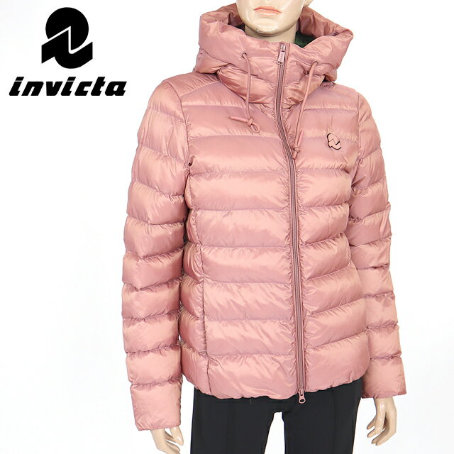 インヴィクタ（invicta）レディース 中綿入りジャンパー ピンク系 　フード付き （サイズ/S）*uw1014