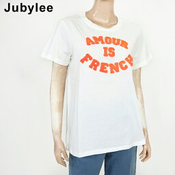 ジュビリー（Jubylee）レディース 半袖Tシャツ ホワイト系 （サイズ/ML）*uw2013