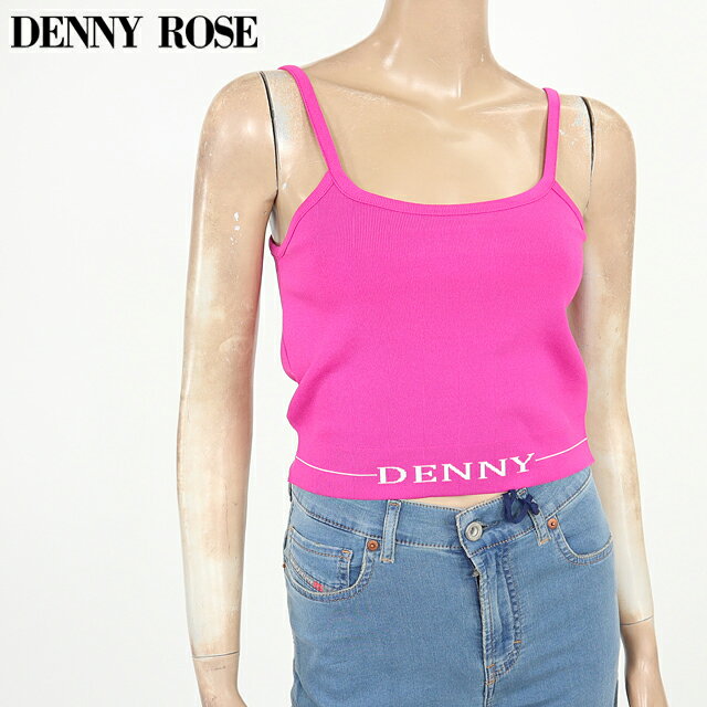 デニーローズ（DENNY ROSE）レディース キャミソールニット ピンク系 イタリア製 （サイズ/S/M）*uw2058