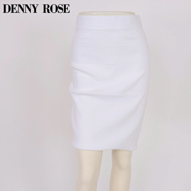 樂天商城 - デニーローズ（DENNY ROSE）レディース ひざ丈スカート ホワイト系 　バンデージタイトスカート （サイズ/XS/S）*wd1086