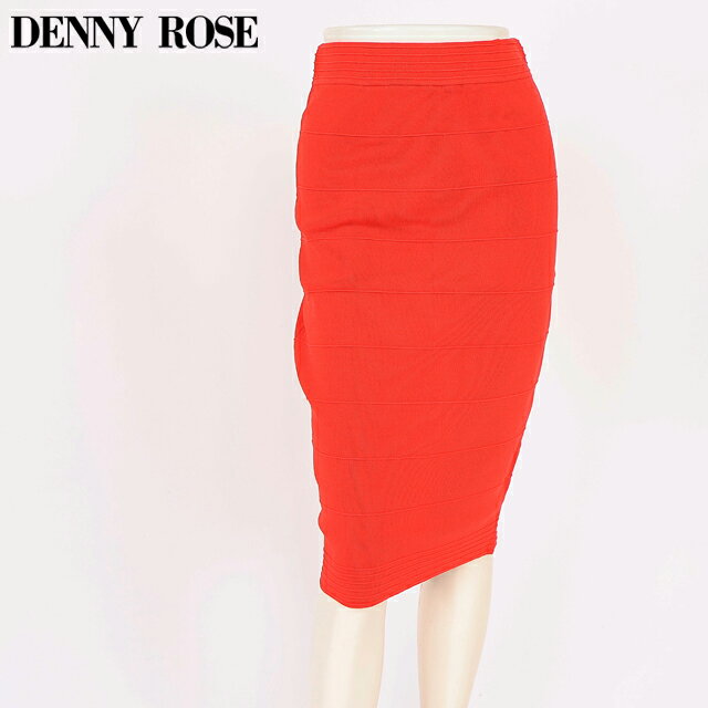 乐天商城 - デニーローズ（DENNY ROSE）レディース ひざ丈スカート レッド系 　バンデージタイトスカート （サイズ/XS/S）*wd1087