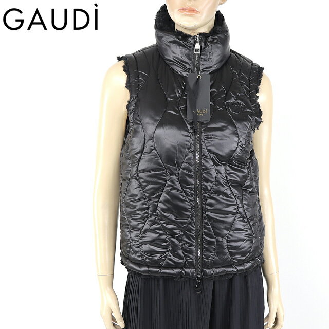 ガウディ（GAUDI）レディース ベスト ナイロン×フェイクファーリバーシブルベスト ブラック系（サイズ/38/42）*wg0047■ コンディション【新品 / メーカー在庫品 / 長期ストック品】■ 商品情報メーカー希望小売価格： 42,900 円（税込）■ サイズ（平置き実寸）サイズ：38　着丈：57　肩幅：36.5　胸囲：88　(cm)サイズ：42　着丈：59.5　肩幅：38.5　胸囲：97　(cm)■ 素材・仕様原産国： 中国色： ブラック系表地： ポリエステル 57　ナイロン 43　 　 　 　 裏地： ポリエステル 100　 　 　 　 　 部分： ポリエステル 100　 　 　 　 　 (数字は％表示です)伸縮性：×両サイドにポケット / ダブルジッパー / リバーシブル仕様■ 備考（以下、あらかじめご了承ください）・メーカー倉庫長期保管 アウトレット品となります。保管に伴うシワ 擦れ 薄汚れ等 使用に支障がない程度のダメージがある場合や、縫製の甘さ 小さなホツレ等みられる場合がございます。・ものによっては下げ札の欠損、付属品の差異がみられる場合がございます。・サイズにつきましてはかなり個体差がある場合がございます。掲載の寸法データは、採寸用サンプルの実寸値となりますので、 お手元にお届けする商品と表記寸法の間に誤差が生じる場合があります。・商品状態や入荷時期によって、価格に差が生じている場合がございます。・稀にケアタグや下げ札の表記内容が曖昧な場合がございます。その場合当店にて内容を精査判断した上で記載させていただいている場合がございます。・掲載写真の色味についてはできる限り実物に近づきますよう努力をしておりますが、実際の商品と色・質感が若干異なる場合がございます。■ 配送について・営業日 正午までのご注文/決済確認で当日発送いたします。・送料は800円（北海道・沖縄・離島・一部地域は1,000円）です。・3,980円 以上（沖縄・離島・一部地域は 9,800円 以上）のご注文で送料無料です。・土、日、祝日は休業させていただいております。休業日前日、正午以降のご注文は、休業日明けの出荷となります。・お取り寄せ商品など当日中の対応が難しい場合がございます。その場合は誠に恐れ入りますが個別にご連絡をさせていただきます。　メーカー希望小売価格はメーカー商品タグに基づいて掲載していますガウディ（GAUDI）レディース ベスト ナイロン×フェイクファーリバーシブルベスト ブラック系（サイズ/38/42）*wg0047 ガウディ（GAUDI）レディース ベスト ナイロン×フェイクファーリバーシブルベスト ブラック系（サイズ/38/42）*wg0047■ コンディション【新品 / メーカー在庫品 / 長期ストック品】■ 商品情報メーカー希望小売価格： 42,900 円（税込）■ サイズ（平置き実寸）サイズ：38　着丈：57　肩幅：36.5　胸囲：88　(cm)サイズ：42　着丈：59.5　肩幅：38.5　胸囲：97　(cm)■ 素材・仕様原産国： 中国色： ブラック系表地： ポリエステル 57　ナイロン 43　 　 　 　 裏地： ポリエステル 100　 　 　 　 　 部分： ポリエステル 100　 　 　 　 　 (数字は％表示です)伸縮性：×両サイドにポケット / ダブルジッパー / リバーシブル仕様■ 備考（以下、あらかじめご了承ください）・メーカー倉庫長期保管 アウトレット品となります。保管に伴うシワ 擦れ 薄汚れ等 使用に支障がない程度のダメージがある場合や、縫製の甘さ 小さなホツレ等みられる場合がございます。・ものによっては下げ札の欠損、付属品の差異がみられる場合がございます。・サイズにつきましてはかなり個体差がある場合がございます。掲載の寸法データは、採寸用サンプルの実寸値となりますので、 お手元にお届けする商品と表記寸法の間に誤差が生じる場合があります。・商品状態や入荷時期によって、価格に差が生じている場合がございます。・稀にケアタグや下げ札の表記内容が曖昧な場合がございます。その場合当店にて内容を精査判断した上で記載させていただいている場合がございます。・掲載写真の色味についてはできる限り実物に近づきますよう努力をしておりますが、実際の商品と色・質感が若干異なる場合がございます。■ 配送について・営業日 正午までのご注文/決済確認で当日発送いたします。・送料は800円（北海道・沖縄・離島・一部地域は1,000円）です。・3,980円 以上（沖縄・離島・一部地域は 9,800円 以上）のご注文で送料無料です。・土、日、祝日は休業させていただいております。休業日前日、正午以降のご注文は、休業日明けの出荷となります。・お取り寄せ商品など当日中の対応が難しい場合がございます。その場合は誠に恐れ入りますが個別にご連絡をさせていただきます。