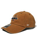 '47Brand×Carhartt WASHINGTON CAPITALS CARHARTT X '47 CLEAN UP - CURVE VISOR フォーテ...