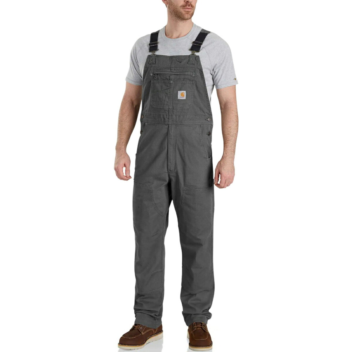 カーハート オーバーオール Carhartt Canvas Bib Overall カーハート キャンバス オーバーオール アウトドア 102987 キャンバスオーバ..