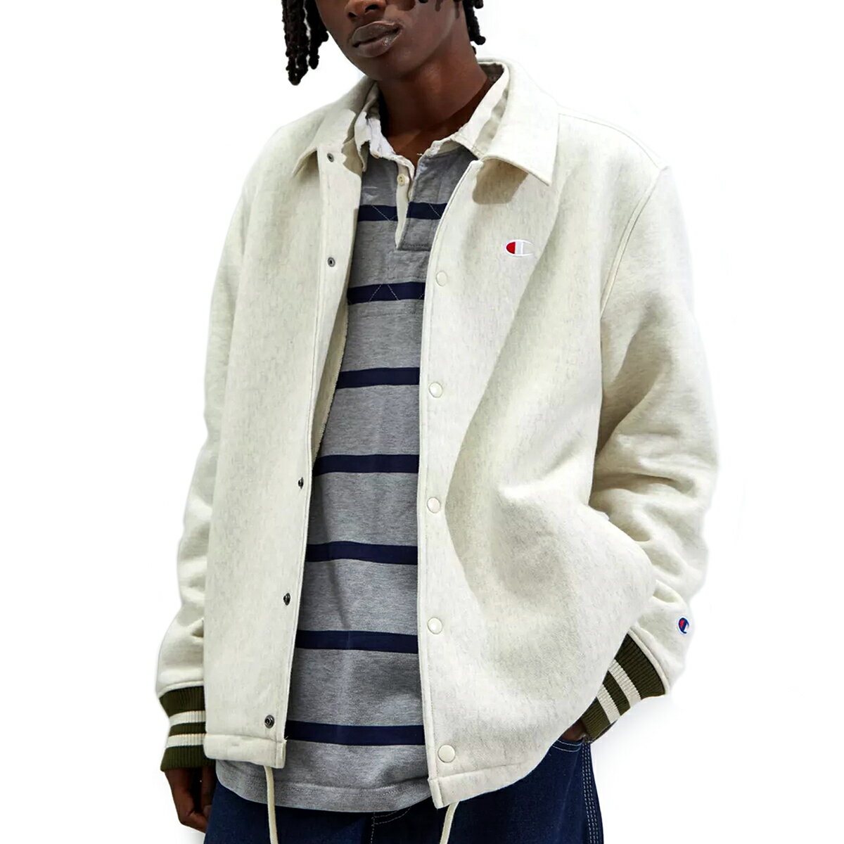 チャンピオン コーチジャケット メンズ チャンピオン コーチジャケット Champion REVERSE WEAVE COACHES JACKET リバースウィーブ スウェット コーチジャケット メンズ チャンピオン コーチジャケット スタジャン スタジアムジャケット メンズ ブルゾン ロゴ スウェット メンズ mens USA USA企画 海外限定