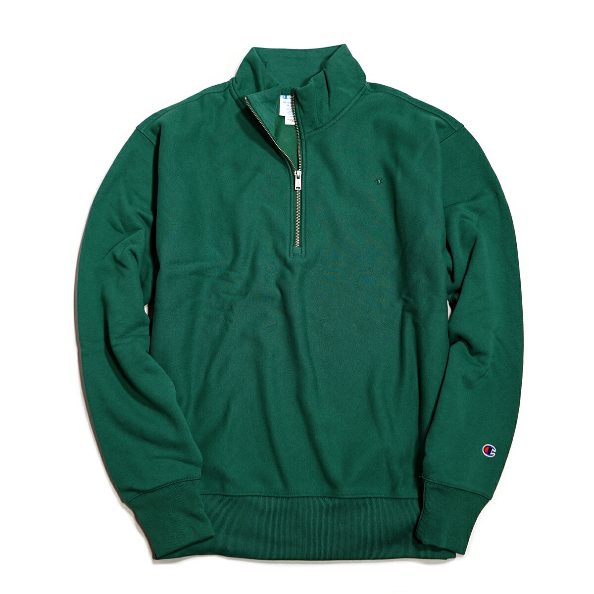 チャンピオン スウェット Champion REVERSE WEAVE ZIP MOCK NECK SWEATSHIRT リバースウィーブ ジップ モックネック プルオーバー スウェット メンズ チャンピオン モックネック クルーネック プルオーバー メンズ トレーナー ロゴ スウェット メンズ mens USA企画 海外限定