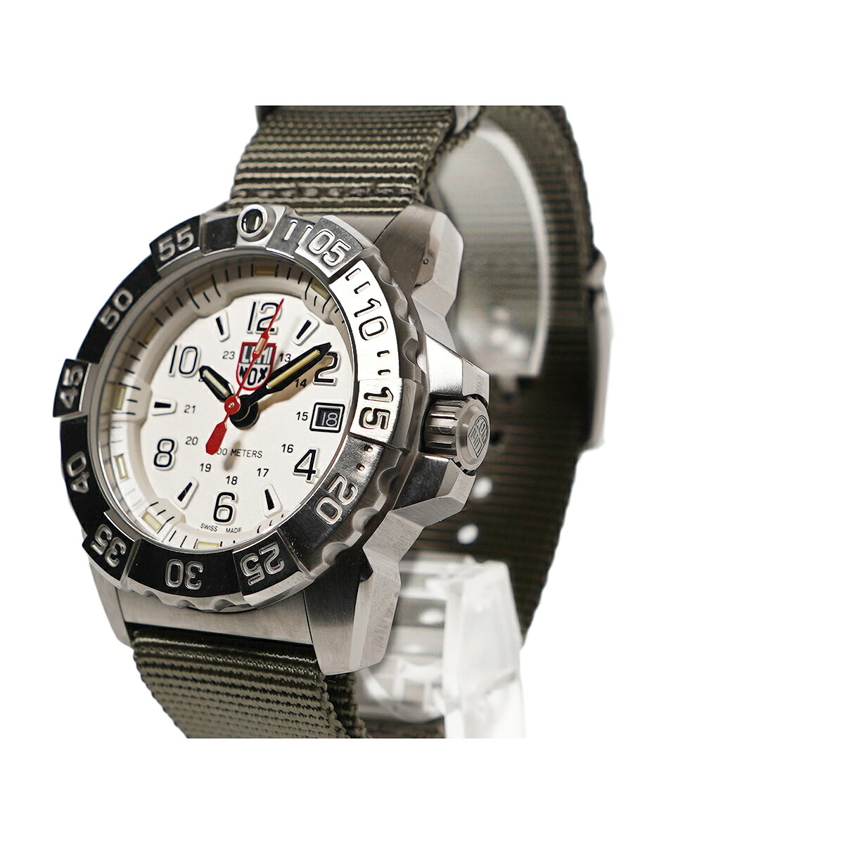 ルミノックス Luminox NavySeal Steel XS.3257.L T25 ルミノックス 腕時計 3250Series T25表記 ナイロンストラップ NATOベルト ウォッチ ミリタリーウォッチ ネイビーシールズ ルミノックス 腕時計 米海軍特殊部隊 SEALs 警察特殊部隊 SWAT