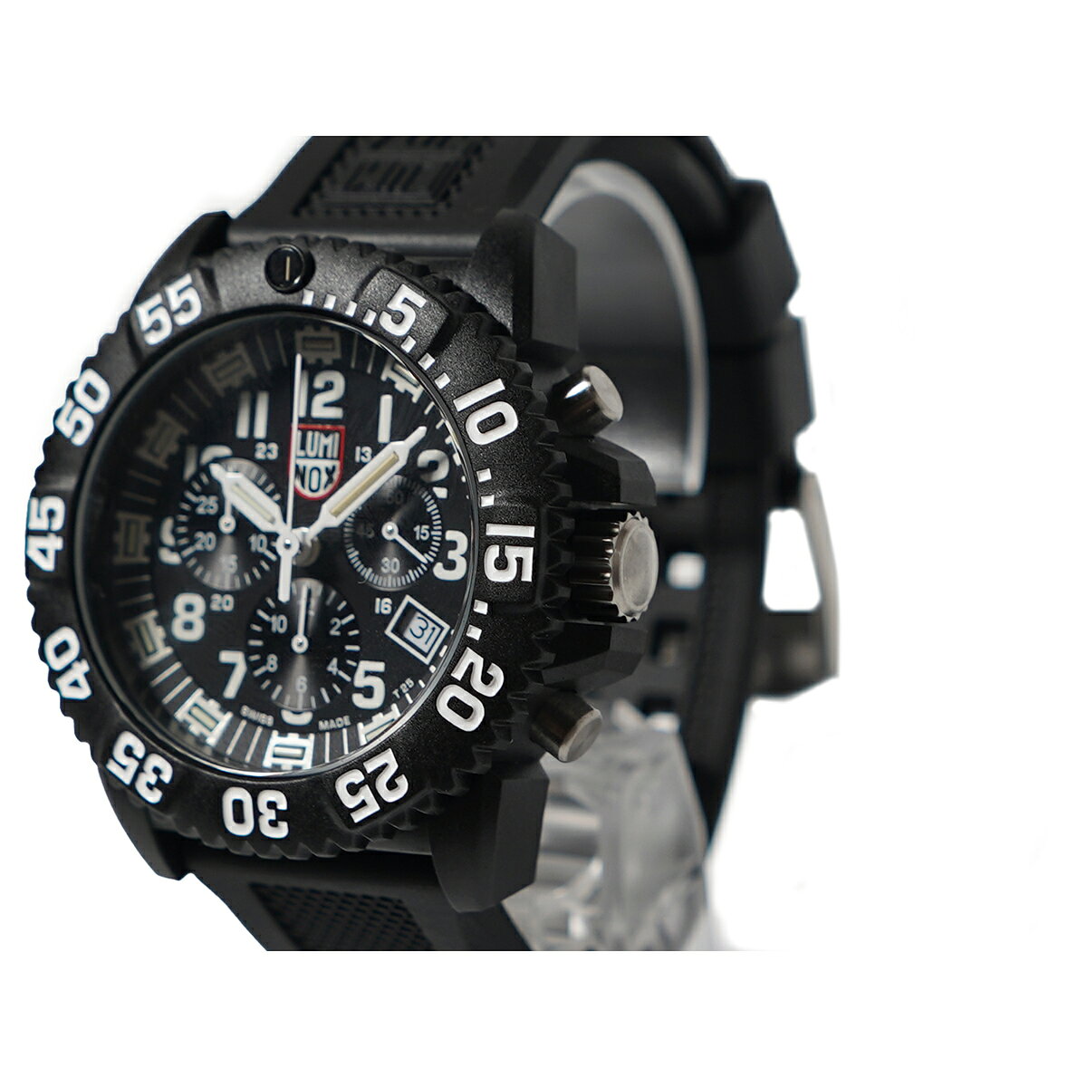 ルミノックス Luminox NAVY Seal ネイビーシールズ カラーマークシリーズ XS.3081.F T25 クロノグラフ ルミノックス 腕時計 3080 SERIES T25表記 CHRONOGRAPH ウォッチ ミリタリーウォッチ ネイビーシールズ ルミノックス 腕時計 米海軍特殊部隊SEALs 警察特殊部隊SWAT