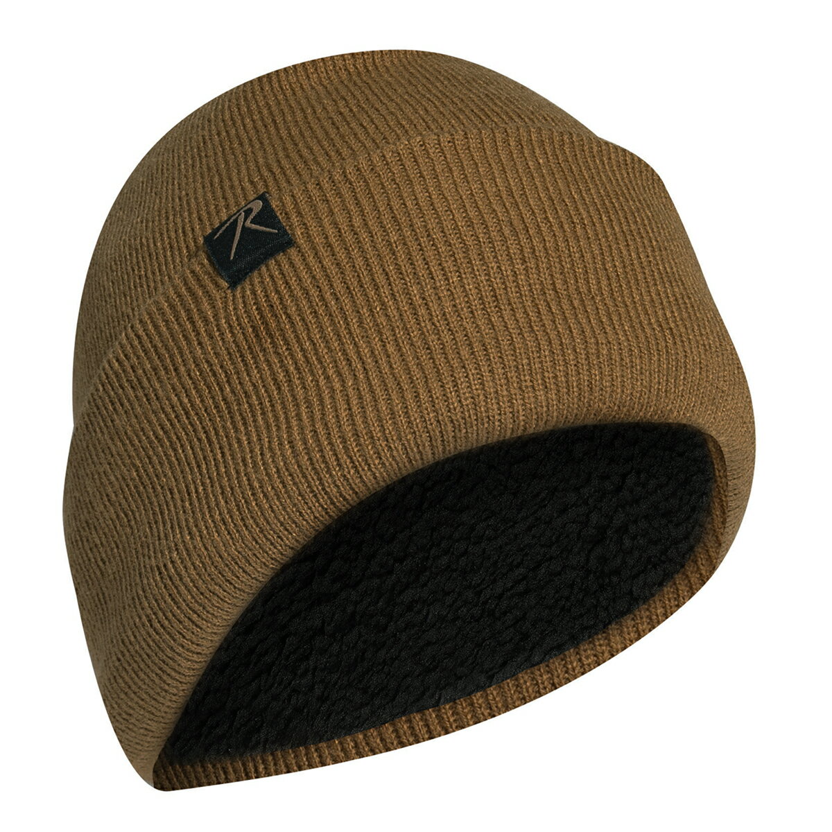 ロスコ ニットキャップ Rothco DELUXE FINE KNIT SHERPA LINED WATCH CAP ロスコ ビーニー ビーニー ロスコ ニット帽 メンズ 帽子 ニットキャップ メンズ 裏ボア ニットキャップ ビーニー スノボー スキー ニット ミリタリー サバゲー アウトドア登山 キャンプ