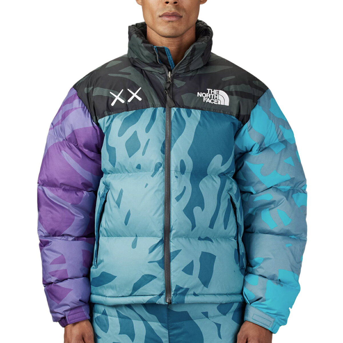 ザ ノースフェイス ダウンジャケット メンズ The North Face KAWS 1996 RETRO NUPTSE JACKET カウズ レトロ ヌプシダウンジャケット レトロ ヌプシジャケット マウンテンジャケット ジャケット ダウン グースダウン ダウンジャケット 海外限定 700フィル DWR(撥水加工)