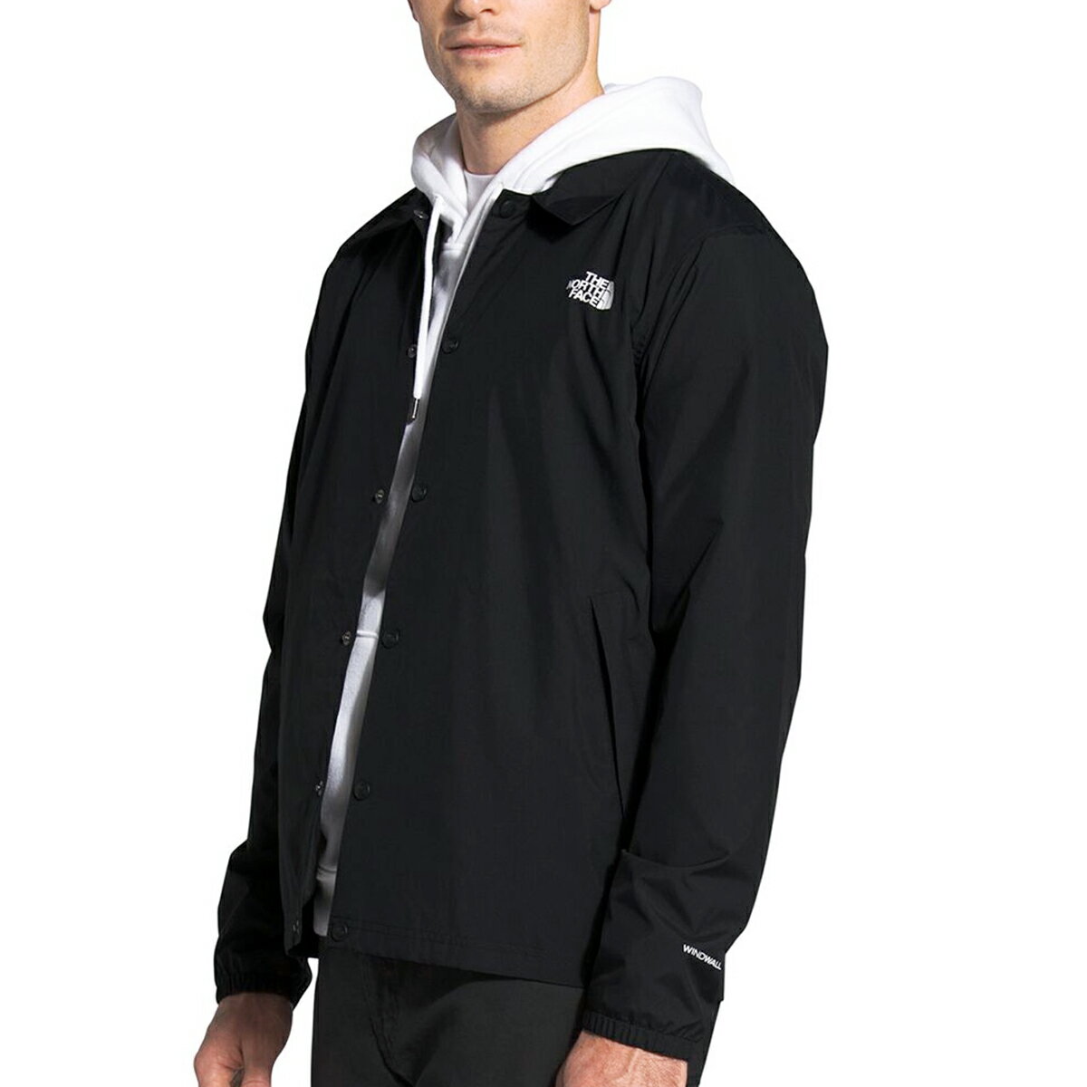 ノースフェイス コーチジャケット The North Face WAMFC COACHES JACKET コーチジャケット メンズ ノースフェイス ジャケット メンズ ジャケット WALLS ARE MEANT FOR CLIMBING COACHES JACKET ブラック DWR 撥水加工 USA企画 海外限定