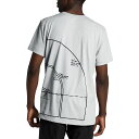 ザ ノースフェイス スウェット The North Face RECYCLED MATERIALS SS TEE ノースフェイス Tシャツ ハーフドーム 茶パッチ リサイクルマテリアル プリント Tシャツ クルーネック メンズ Tシャツ 丸首 バックプリント ロゴ Tシャツ グレー メンズ USA USA企画 海外限定