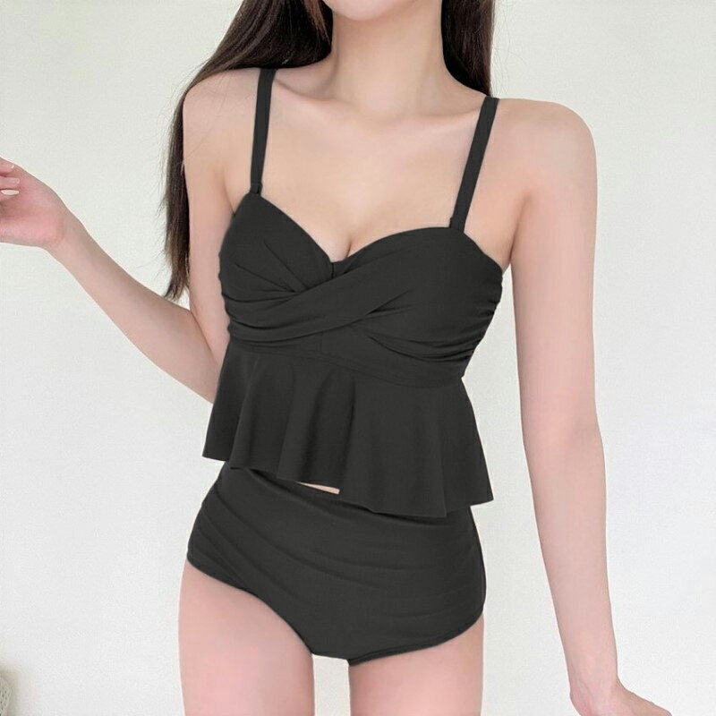 ビキニ セット 水着 ペプラム キャミソール ...の紹介画像2