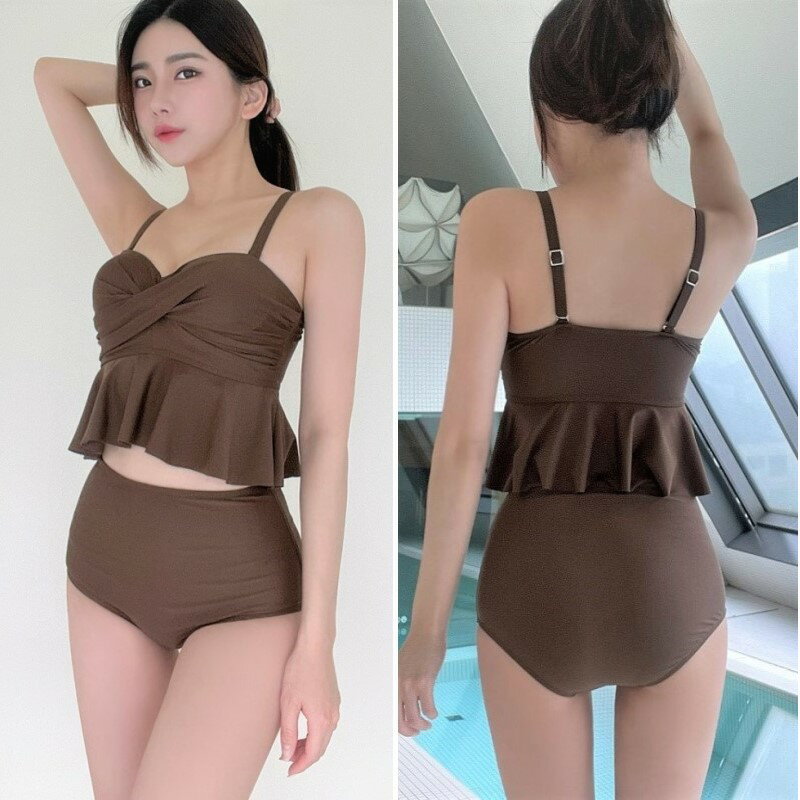 ビキニ セット 水着 ペプラム キャミソール ...の紹介画像3