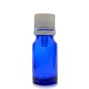 アロマ遮光瓶 10mL コバルト【セキュリティーキャップ白 ドロッパー付き】(4)