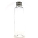 クリーム乳液など向け ローションボトル 100mL ストレートボトル おしゃれ【アルミキャップ 穴あき中栓付】