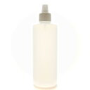 スプレーボトル 300mL 半透明 ストレートボトル【ホワイトフィンガースプレー】【24個入り/ロット 送料無料】