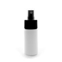 スプレーボトル 30mL PE ホワイト ストレートボトル【ブラックフィンガースプレー】【300個/ロット 送料無料】