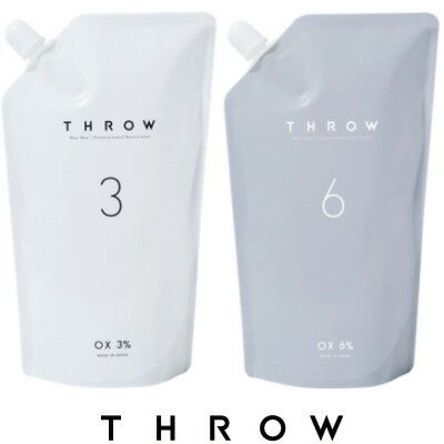 2剤式酸化染毛剤＜第2剤＞【スロウオキシ】 1000ml