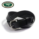 TORY LEATHER トリーレザーベルト プレーンストラップベルト ブライドルレザー ブラックPLAIN STRAP BELT BLACK 2145 MADE IN USA