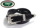 楽天WARPwebTORY LEATHER トリーレザーベルト ウエスタンベルト ブライダルレザー ブラックBRIDLE LEATHER WESTERN BIT BELT BLACK 2193 MADE IN USA