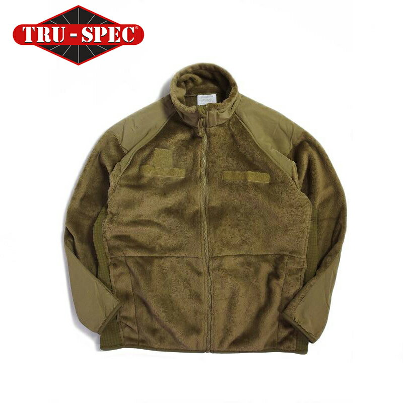 TRU-SPEC トゥルースペックアトランコ アメリカ軍 フリースジャケット タンATLANCO GEN-III ECWCS LEVEL-3 COAT TAN