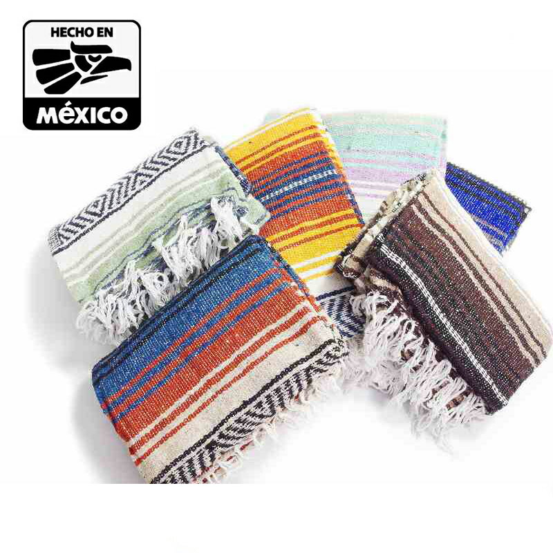 MEXICAN BLANKET ᥭ ֥󥱥åȥ 󥿥 ᥭ饰 ͥƥ 襬ޥå LA MONTANA CLASSIC BLANKET MADE IN MEXICO