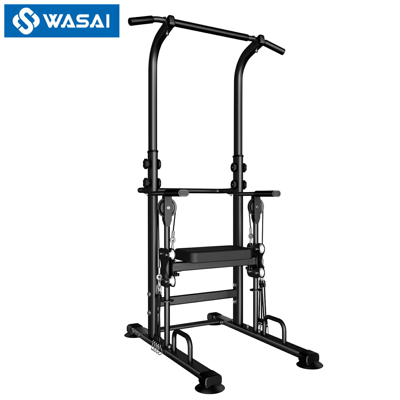 懸垂、チンニングスタンド VST600-FW63（チンニング／ディップススタンド）｜業務用トレーニング