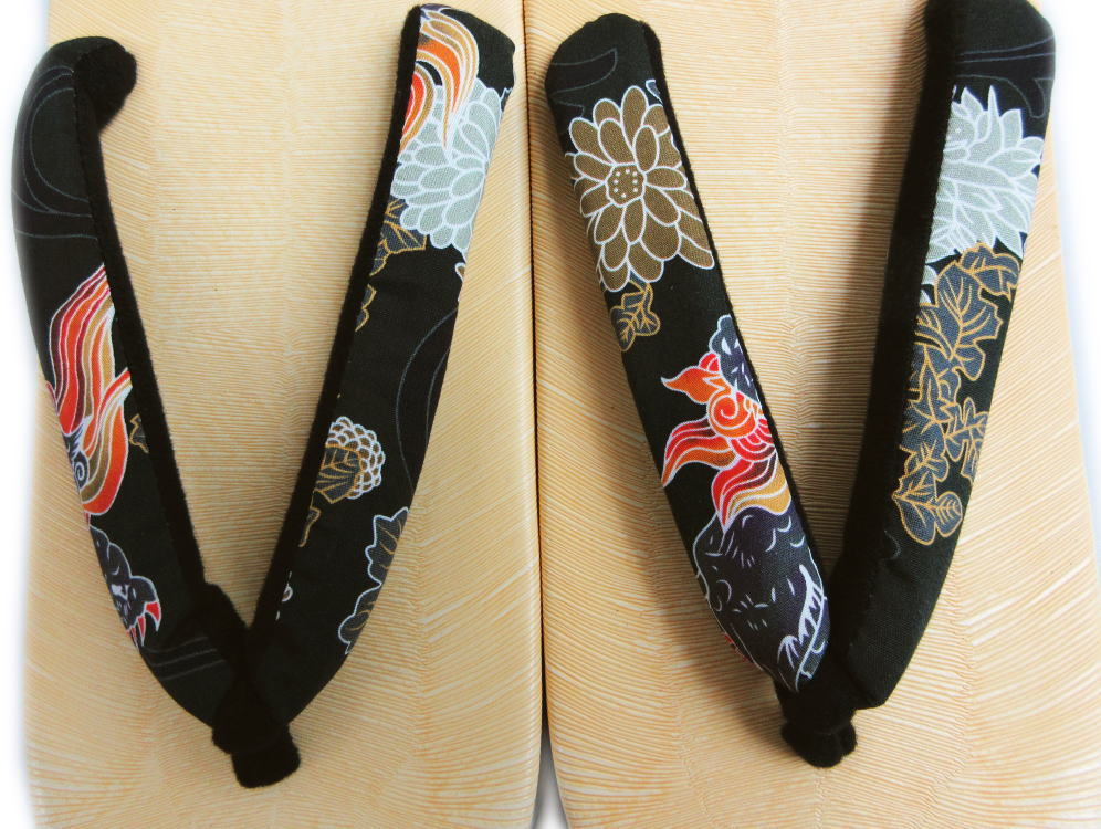 雪駄 スポンジ底 メンズ 男性 黄畳台深緑地唐獅子古典花 4L 30cm 浴衣 着物 甚平 大きいサイズ ビッグ 男物 紳士用 XL きもの ゆかた 和柄 和装 和服 セッタ せった 履物 29cm 古典柄