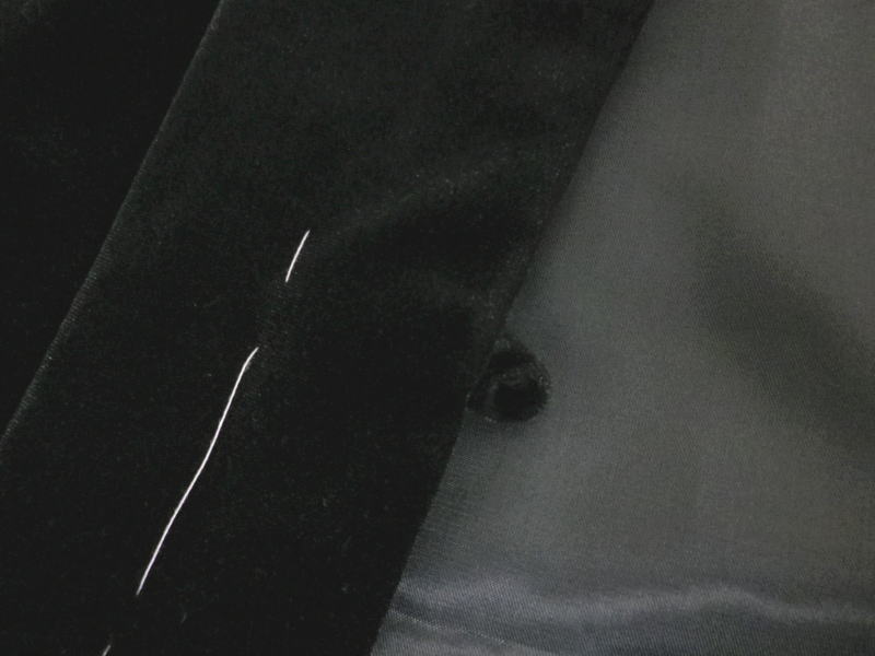 羽織 はおり コート メンズ 男性 ベルベット 黒色 M L LL 和装 着物 単品 冬用 春秋 無地 男物 紳士用 大きいサイズ 2L